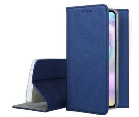 Mocco Smart Magnet Book Case For Samsung Galaxy A12 / M12 Blue