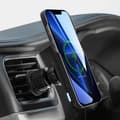 Miniatyrbild 3 av 4: Stöd för Voiture MagSafe - LinQ - 15W - Montering Galler - Rotation 360° - LED Indikator