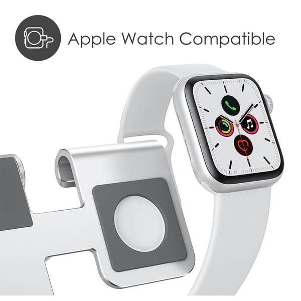 Opladerstander Restore Pro til Apple Watch Silver