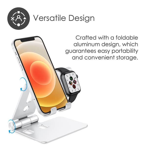 Opladerstander Restore Pro til Apple Watch Silver