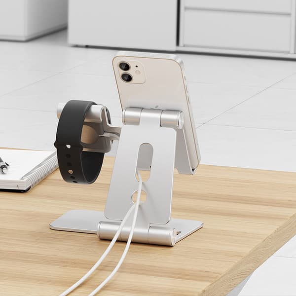 Opladerstander Restore Pro til Apple Watch Silver