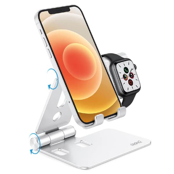 Opladerstander Restore Pro til Apple Watch Silver