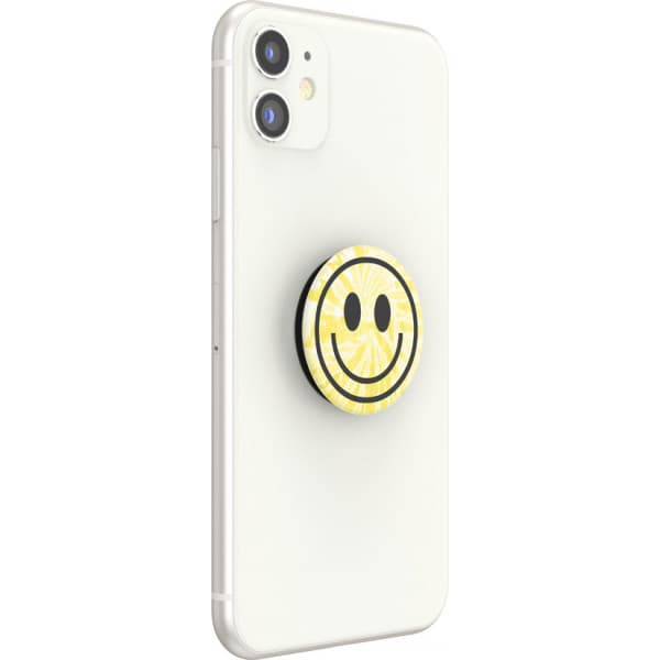 PopSockets PopGrip -pidike, Tie Dye Smiley