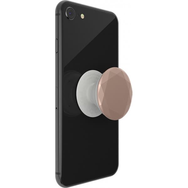 PopSockets PopGrip -pidike, Metallic Diamond Rose Gold
