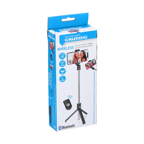Grundig Selfiestang med tripod