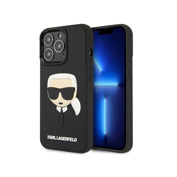 Karl Lagerfeld KLHCP14LKH3DBK Back Case for Apple iPhone 14 Pro