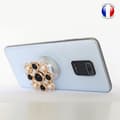 Miniatyrbild 3 av 4: Vikbar mobiltelefonhållare för Oppo A31 Super Diamond Design - Svart &amp; vit diamant