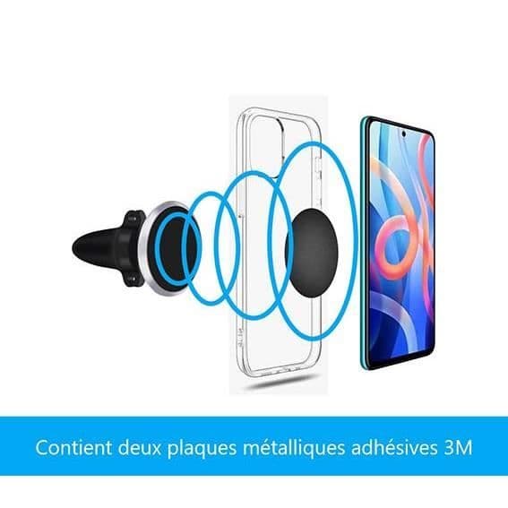PH26 magnetisk biltelefonhållare för luftventil 360° rotation Bärbar hållare för Asus Zenfone 8