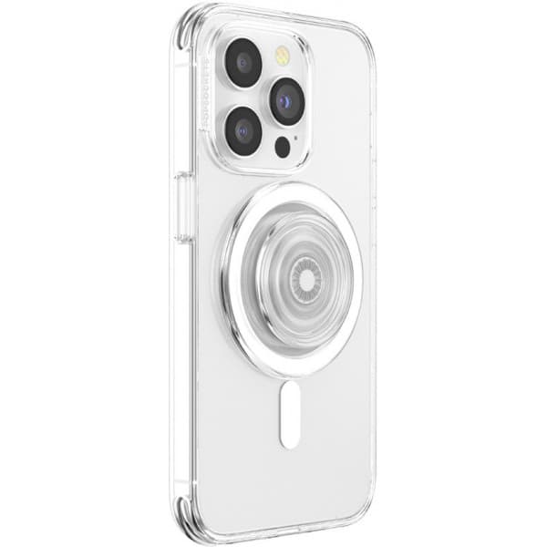 PopSockets PopGrip for MagSafe -pidike, kirkas