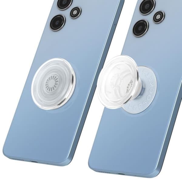PopGrip för Smartphone, Ring och Universal Support Popsockets Transparent