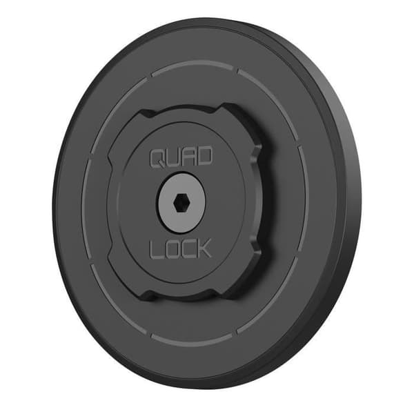 Quad Lock MAG standardhuvud - svart - TU Svart
