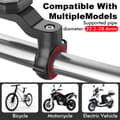 Miniatyrbild 1 av 4: Rebuneo Universal Motorcykelstyreshållare för Alla Mobiltelefoner