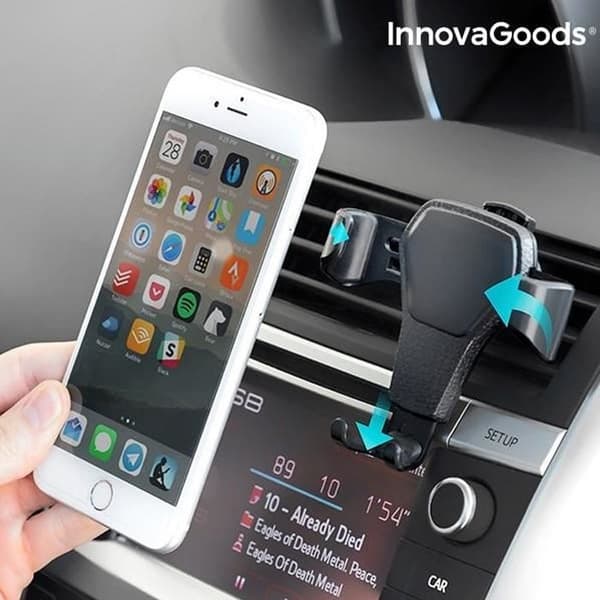 InnovaGoods gravitationshållare för mobiltelefoner