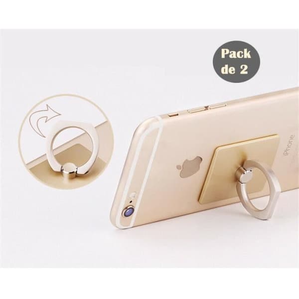 360 Universal Finger Ring Hållare Ring telefon ring för iphone lg Samsung GOLD JIGGING PLANET