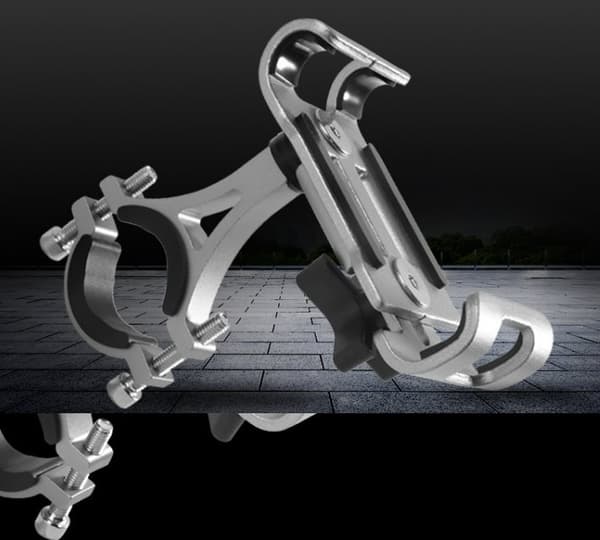 INF Sykkeltelefonholder 360° roterbar aluminiumslegering