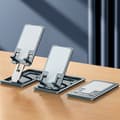 Miniatyrbilde 5 av 11: INF Telefon og nettbrett sammenleggbart stativ Justerbar skrivebordsholder