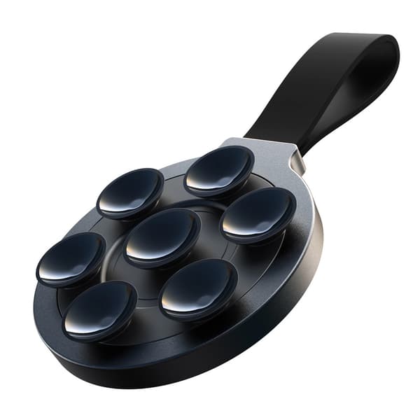 Joyroom magnetisk mobilholder med sugekopper - sort