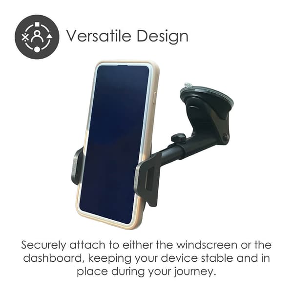 Mobilholder Sugekop Udtrækkelig arm