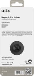 Miniatyrbillede 3 af 3: SBS Ventilation Grill Telefon Holder Bil med Magnet - Sort