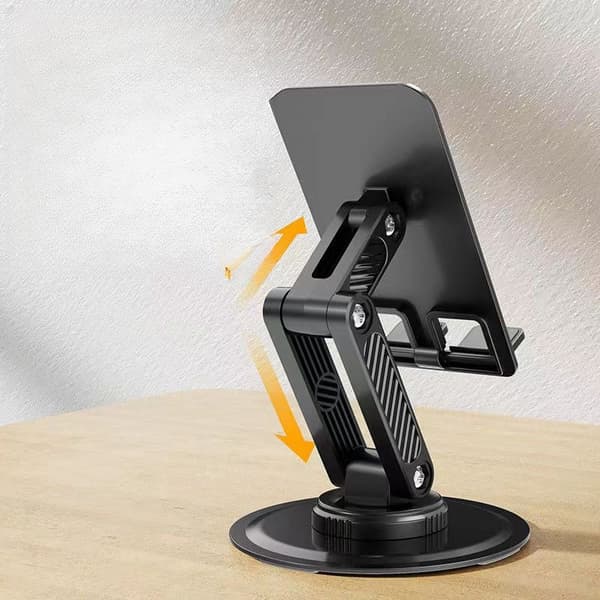 Justerbar legeret telefon- og tabletstativ