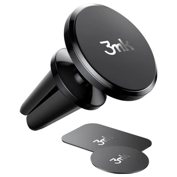 Bilhållare för Compact Magnetic Smartphone High Performance 3mk Svart