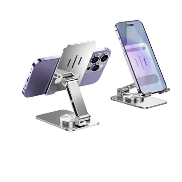 INF K18 aluminiumslegering foldbart telefonstativ Sølv