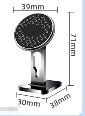 INF 360° roterende biltelefonholder