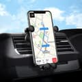 Miniatyrbilde 4 av 4: Mobiltelefonholder for viftegitteret med tyngdekraftmekanisme