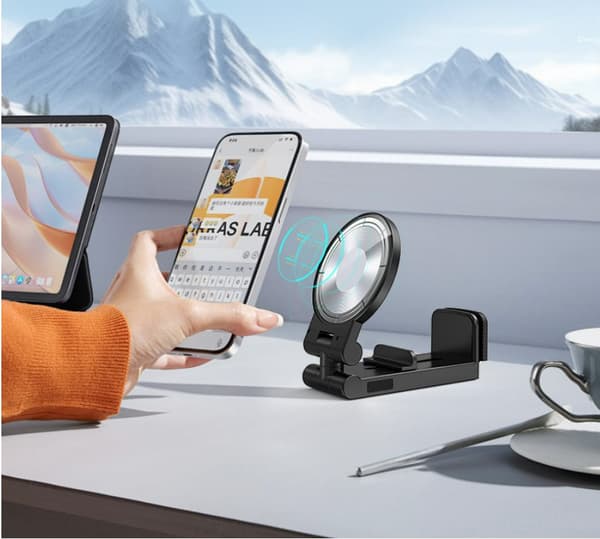 INF Magnetisk telefonstativ for reise