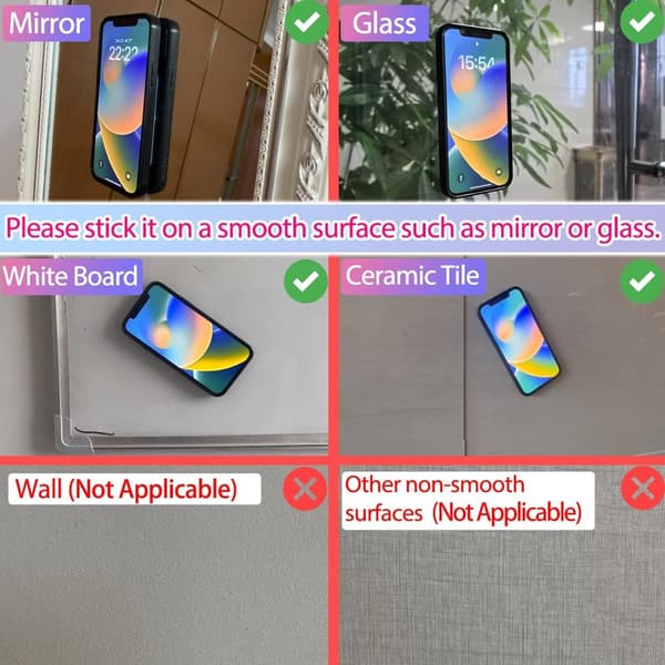 INF Mobilfäste / hållare med sugkoppar
