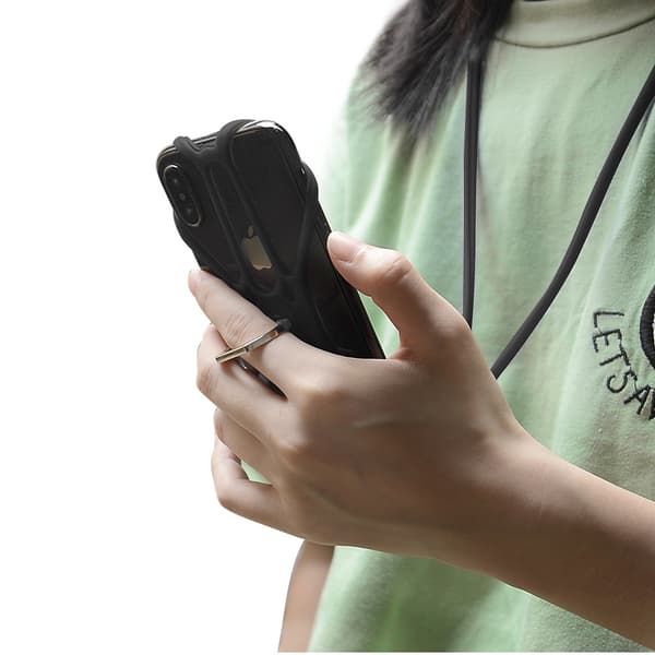 INF Telefoncover med aftagelig ringgreb og strop