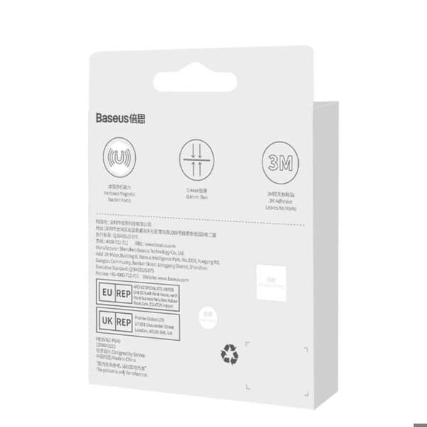 Magnetisk Ring Ring 2 Styck/Förpackning Silver-pcch000012