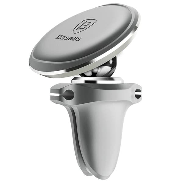 Baseus C40141201S13-00 magnetisk bilholder for grill? lufttilførsel - sølv