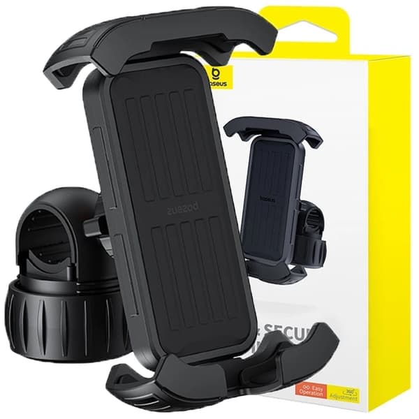 Baseus QuickGo telefonholder - svart musta