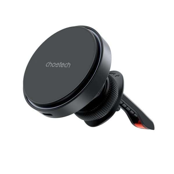 Choetech T205-F magnetisk holder med 15W induktiv lader for luftventil - svart