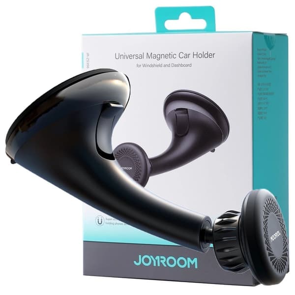 Joyroom bil magnetisk telefonholder for cockpit/bord? dashbord/vindu? svart (JR-ZS356)