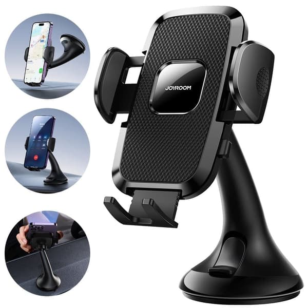 Joyroom bilmekanisk telefonholder for førerhusbord? dashbord svart (JR-ZS259) Sort