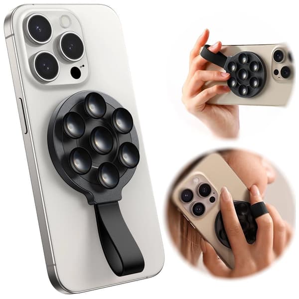 Joyroom JR-ZS393 Magnetisk telefonholder med sugekopper - svart