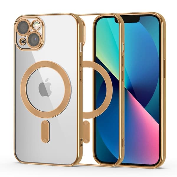 TECH-PROTECT MAGSHINE MAGSAFE IPHONE 13 GULL Alumiini, musta