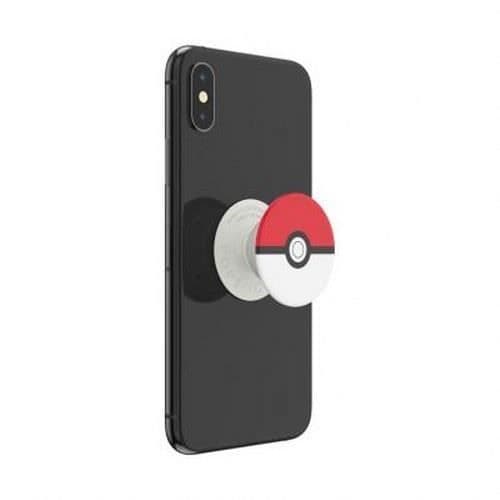 Pop Grip för standard smartphones Poke Ball PopSockets White
