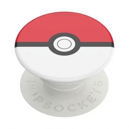 Pop Grip för standard smartphones Poke Ball PopSockets White