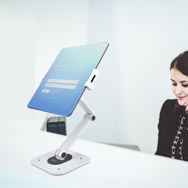 Hållare till Läsplatta Startech ADJ-TABLET-STAND-W Vit
