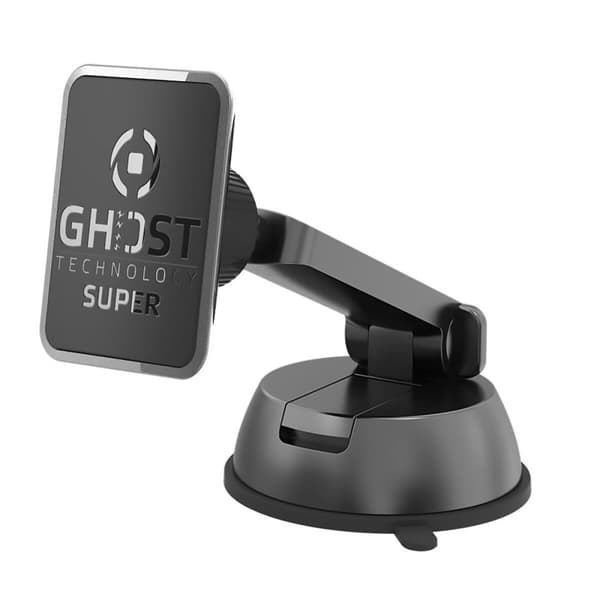 Mobilstøtte Celly GHOSTSUPERDASH Svart Plast Sort