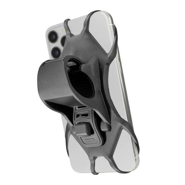 Telefon holder for Sykkel Celly SWIPEBIKEGR Grå Silikon