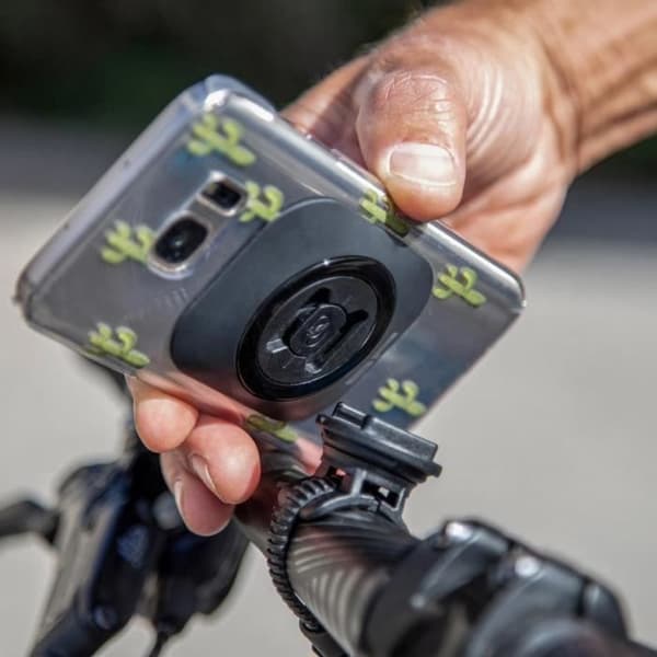 Motorcykel smartphonehållare - SPCONNECT - LT PACK - Universalgränssnitt - Svart färg - Plastmaterial