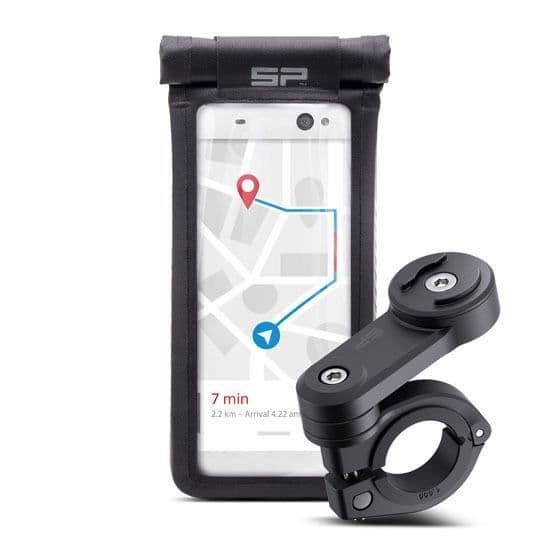 Motorcykel smartphonehållare med universalskal SP Connect LT SPC+