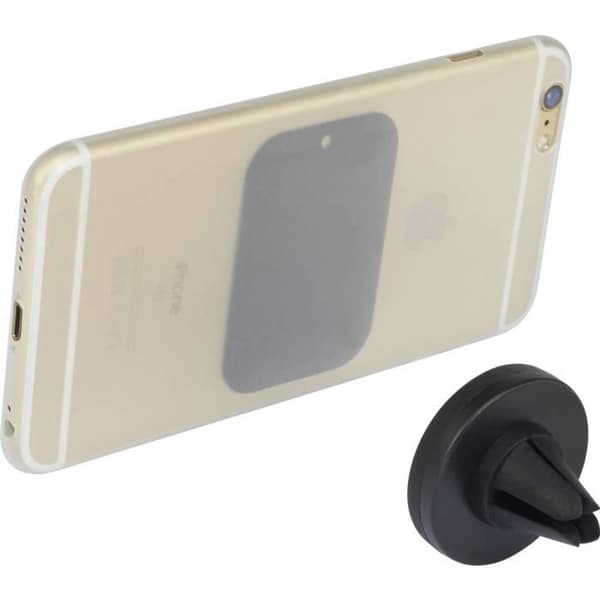 Renkforce RF-5044678 ventilationsgaller 360° svängbar bil mobiltelefonhållare, magnetisk montering