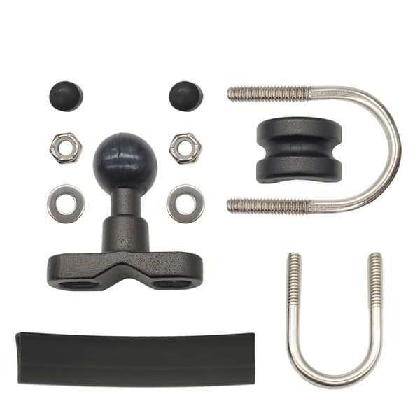 INF T-Shape Mount Kuglehoved til Motorcykeltelefonholdere Sort0