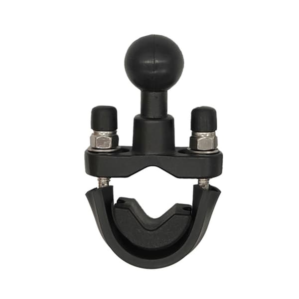 INF T-Shape-montert kulehode for motorsykkeltelefonholdere Sort0