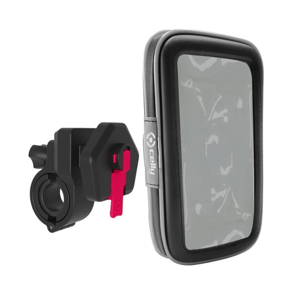 Telefonholder Til Cykel Celly SNAPFLEXBK Sort Plastik Sort